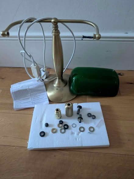 Photo of free Bankers lamp needs rebuilding (Streatham SW16) #1