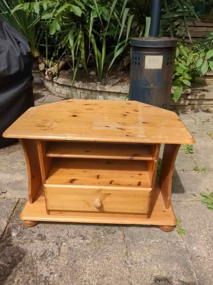 Photo of free Wooden TV stand (St George, Bristol BS5 7) #1