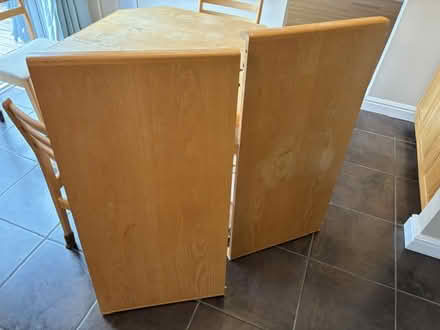 Photo of free Solid oak Kitchen table (Orleans) #3