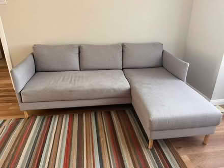 Photo of free Grey Habitat Sofa L-shaped (Steyning BN44) #1