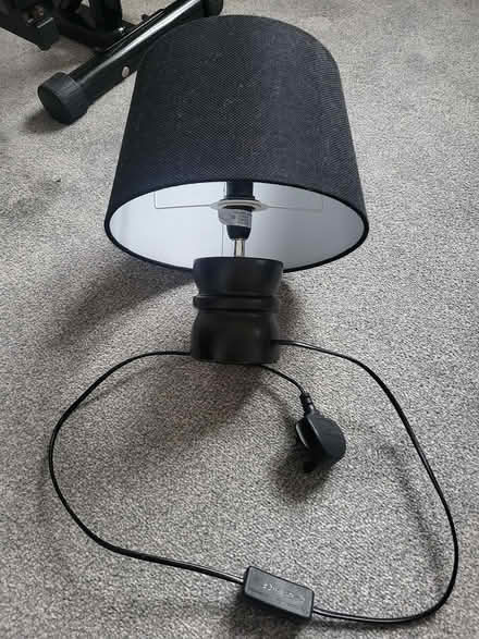 Photo of free Black table lamp (Bn18oyj) #1