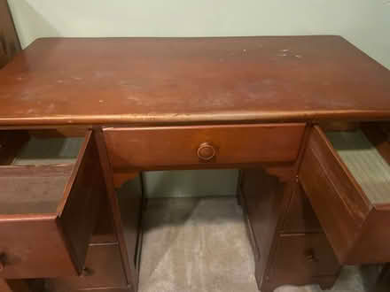 Photo of free Wooden desk (Barcroft, Arlington) #3
