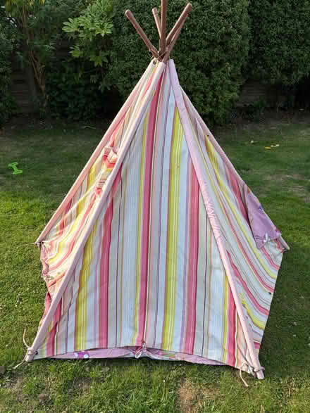 Photo of free Kids canvas tipi tent (West Bergholt CO6) #2