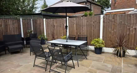 Photo of free Garden table and 4 chairs (M16) #1