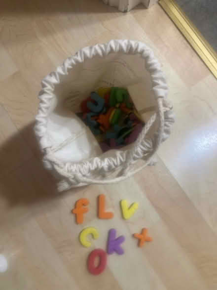 Photo of free Magnetic letters for the bath (Stoke newington N16) #1