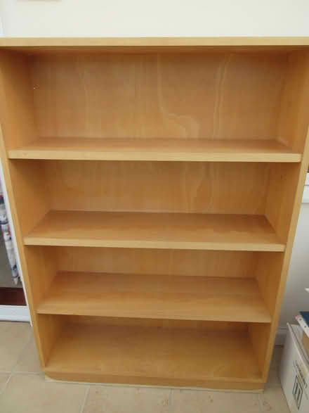 Photo of free Wooden bookcase (Grange Park WA10) #1