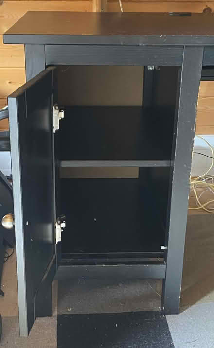 Photo of free ikea office desk black (Nr Yeovil) #4