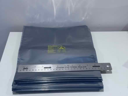 Photo of free 35x anti-static bags 10x12” (KT3 New Malden) #1