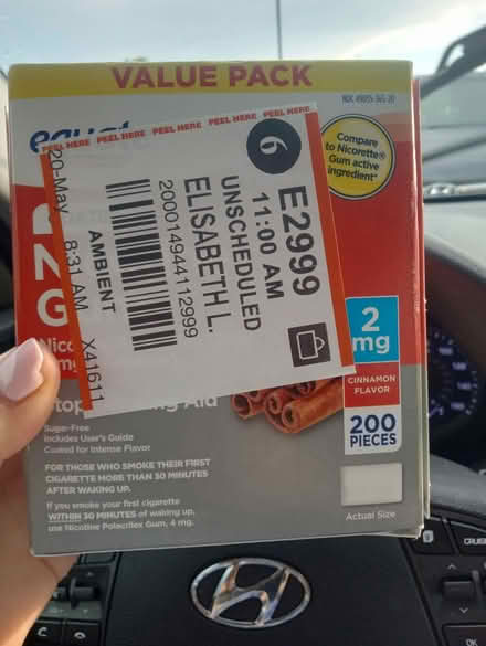 Photo of free Nicotine 2mg Gum (Peekskill, NY) #1