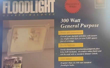 Photo of free Flood lights. Hallogen (Prince crossing) #1