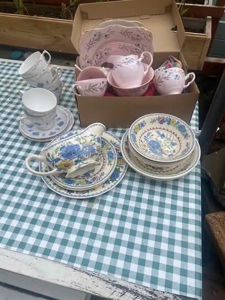 Photo of free Old china cups, saucers and plates (Musselburgh EH21) #1