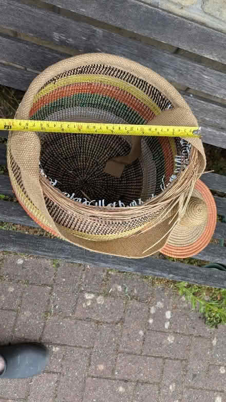 Photo of free Handmade basket, unfinished repair (Yatton Keynell SN14) #4
