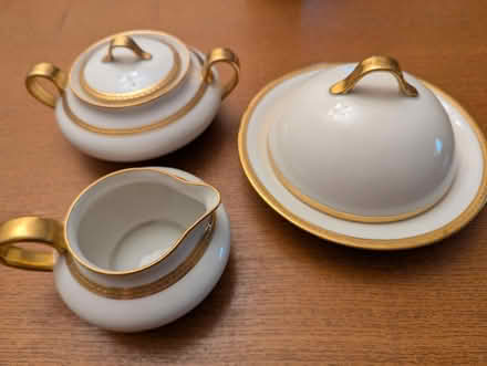 Photo of free Limoges sugar, creamer, butter dish (Wash Hts/Inwood) #1