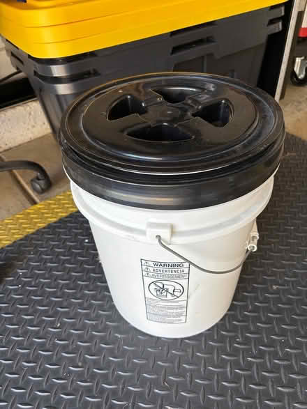 Photo of free Bansai rock + soil bucket (Walnut Creek) #2
