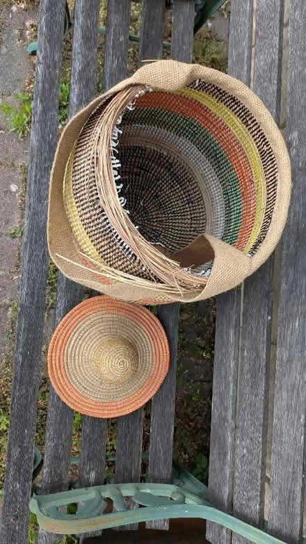 Photo of free Handmade basket, unfinished repair (Yatton Keynell SN14) #3