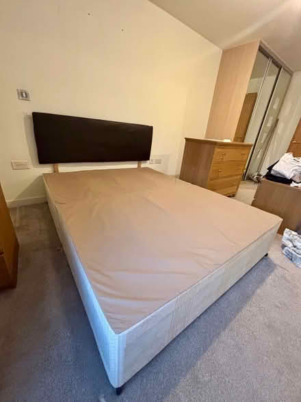 Photo of free King size divan bed + headboard (South Woodford E18) #3