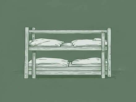 Photo of Wooden Bunk Beds With Mattresses For Toddlers (South Bank TS6) #1
