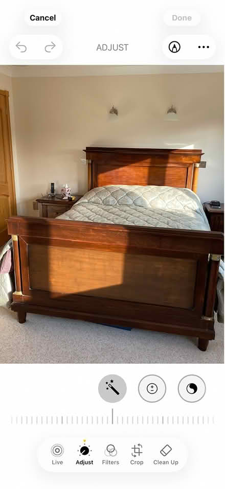 Photo of free King size bed and mattress (Wilmslow. SK9) #1