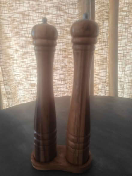 Photo of free Salt pepper mills wooden (South Oxhey WD19) #2