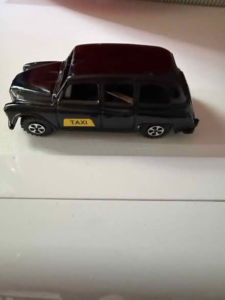Photo of free Black Toy Taxi Car (Westbury BA13) #1