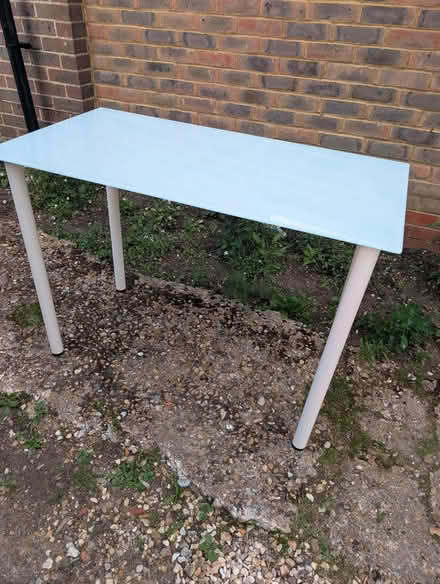 Photo of free IKEA glass top table (Ardingly RH17) #1