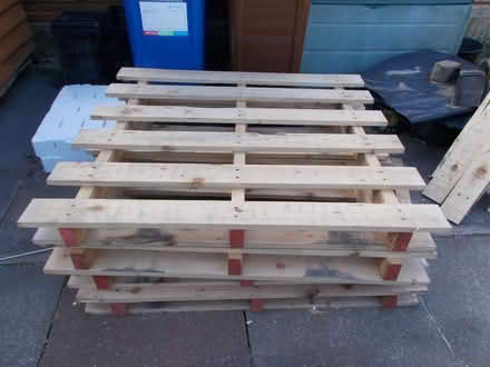 Photo of free 4 Euro Pallets in very good condition (Heald Green SK8) #2