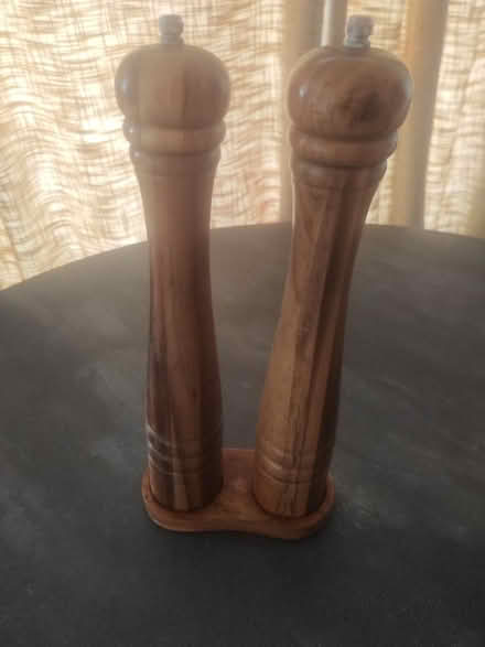 Photo of free Salt pepper mills wooden (South Oxhey WD19) #1
