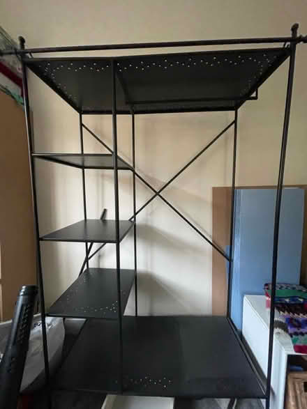 Photo of free Metal frame wardrobe (S7 Carter knowle) #1