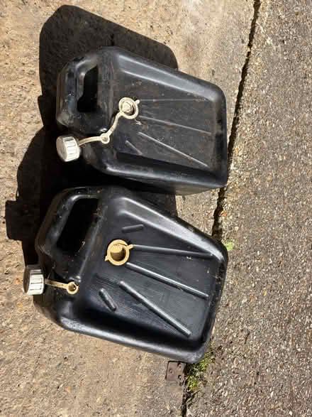 Photo of free Oil drain cans (Calcot RG31) #2