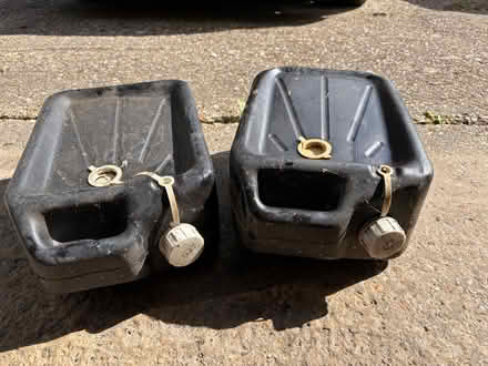 Photo of free Oil drain cans (Calcot RG31) #1