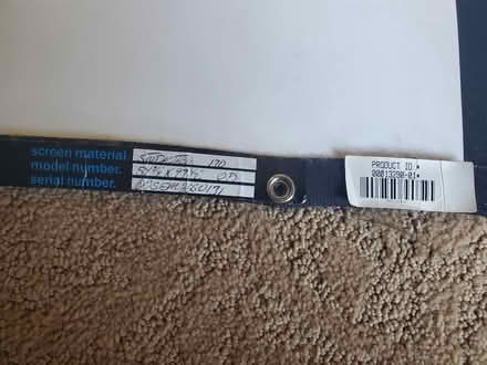 Photo of free 100" Stewart fixed screen (Downtown Bellevue) #2