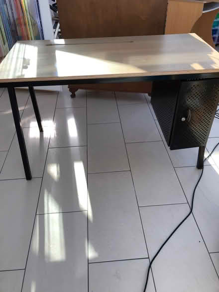 Photo of free Two large computer/ craft tables. (Prestatyn LL19) #1