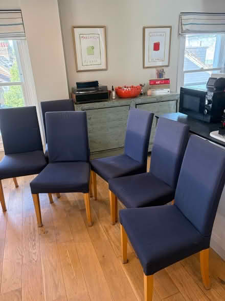 Photo of free 6 kitchen chairs (SW11) #2