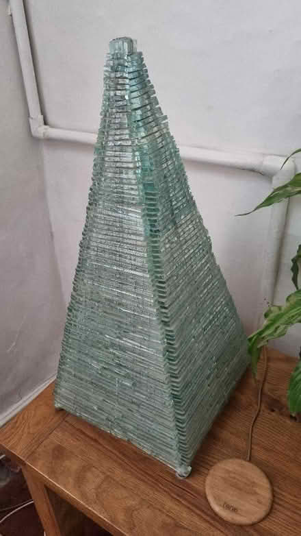 Photo of free Unusual glass lamp (Morland CA10) #2