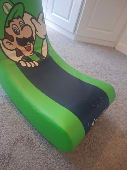 Photo of free Super Mario (Luigi) Gaming Rocker Chair (Upminster RM14) #2