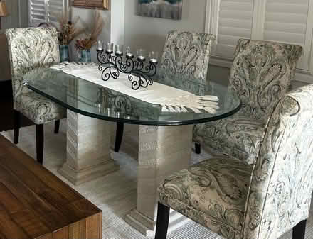Photo of free Glass dinner table - no chairs (Rogers & Dufferin) #1