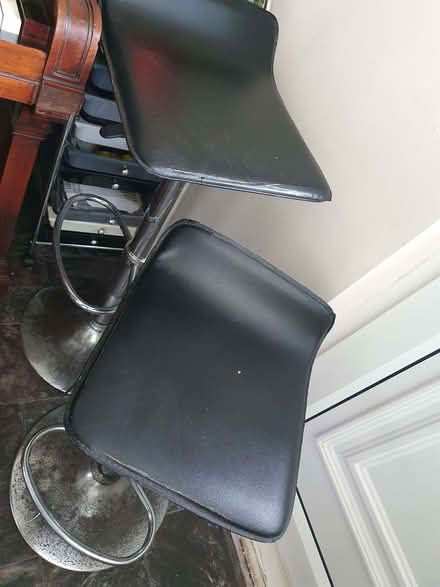 Photo of free Two bar stools (Newton Hall DH1) #1