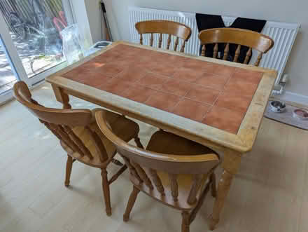 Photo of free Dining Table & Chairs (CV3) #2