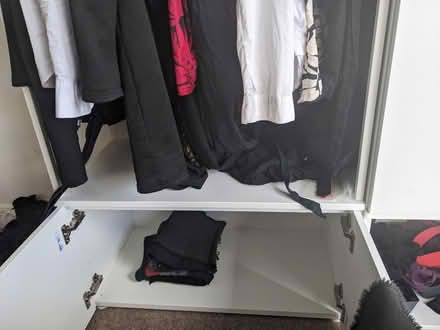 Photo of free IKEA White wardrobe combo (West Street S1) #3
