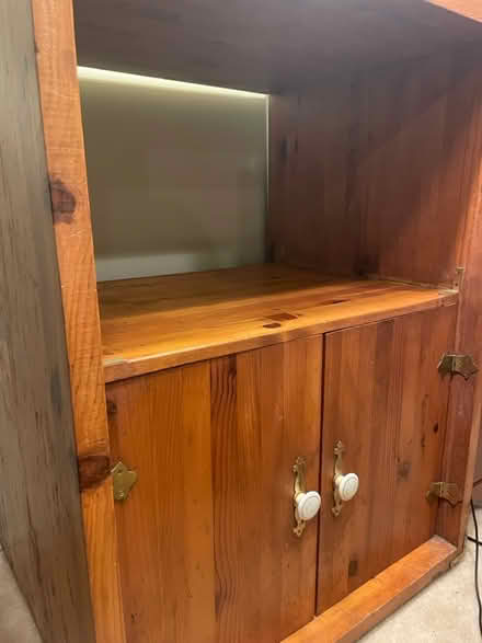 Photo of free Wooden cabinet (Barcroft, Arlington) #1
