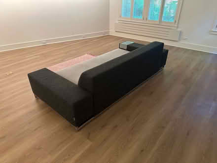 Photo of free Dark grey used couc/ sofa (Lexington) #3