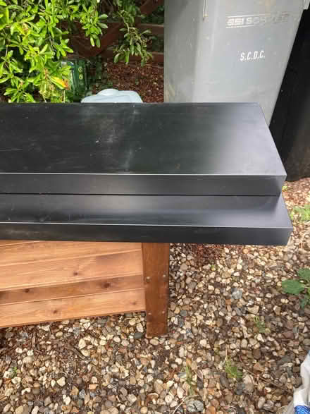 Photo of free IKEA LACK shelves x 2 (Campsey Ash IP13) #1