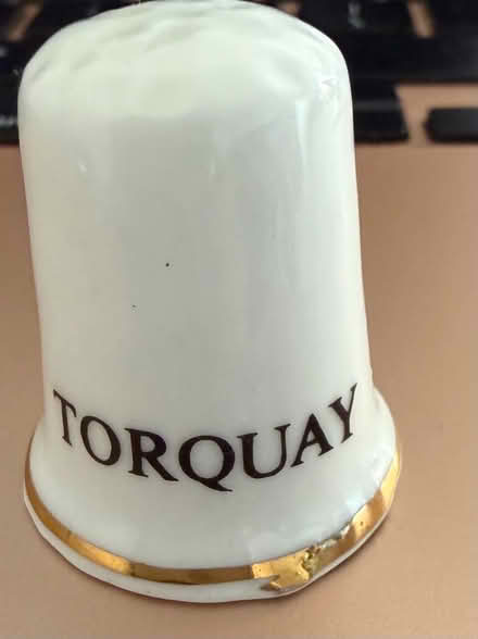 Photo of free Bone China thimble (Westbury Wilts BA13) #2
