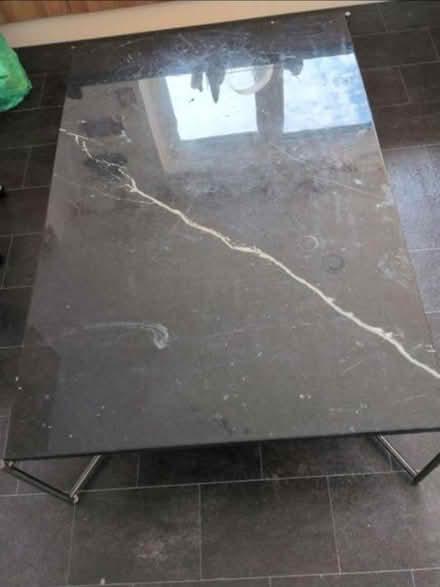 Photo of free Marble coffee table (Trumpington CB2) #1