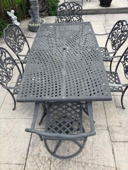 Photo of free Patio Table and Chairs Set (Montgomeryville PA) #1