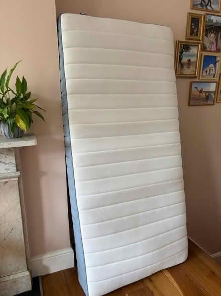 Photo of free IKEA Valevag Single Mattress (Hammersmith, W6) #1