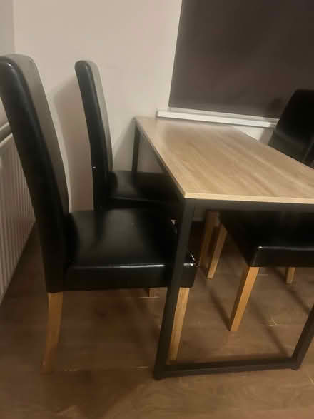 Photo of free 4 seater dining Table and chairs (Crossways DA1) #3