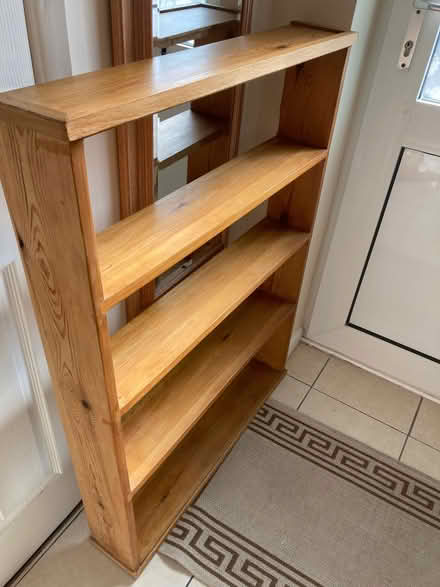 Photo of free Pine bookcase. Hand made. (Seaside BN23) #3