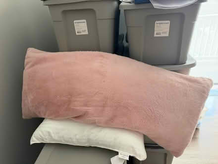 Photo of free Pink body pillow (Newtown, CT) #1