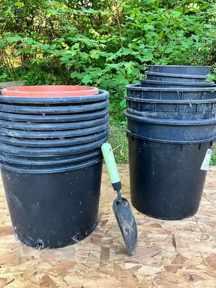 Photo of free Plastic planters (CR8) #2